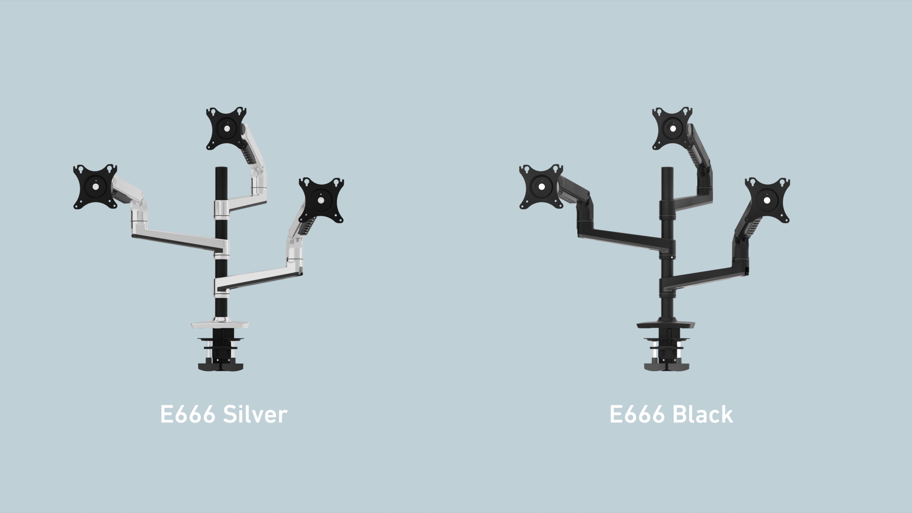Amazon.com: Ergounion Triple Monitor Mount, Holds Screens up